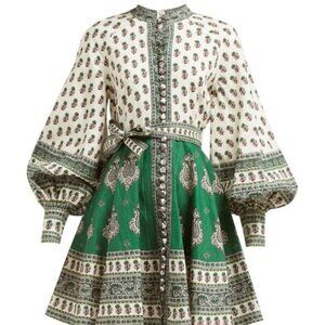 ZIMMERMANN Green Dress - WOMEN'S SIZE S